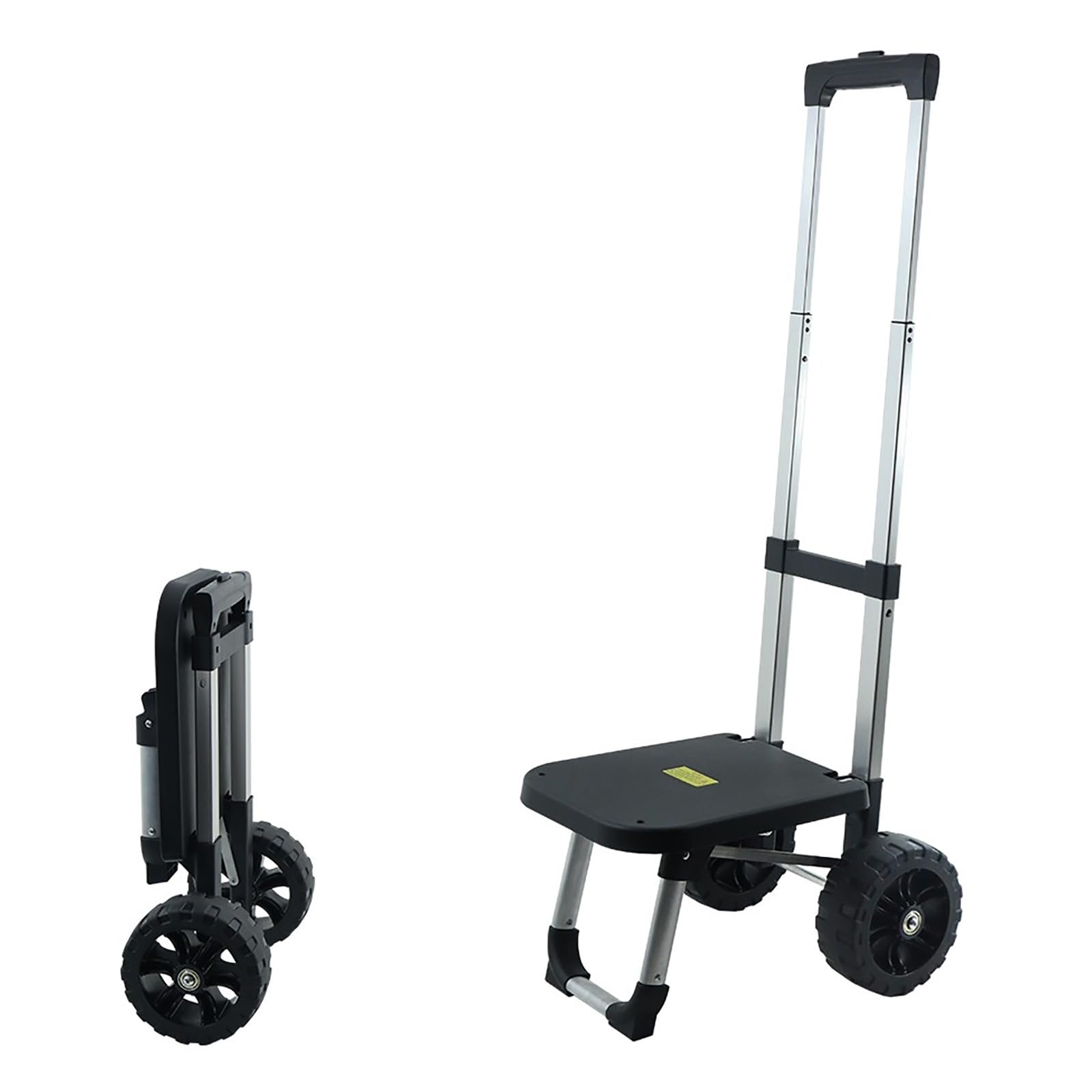 Trolleys, Moving Cart with 2 Wheels, Adjustable Pull Rod, Load Capacity 40kg/88lbs, Lightweight and Portable