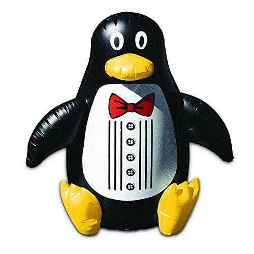 Poolmaster 81435 Floating Swimming Pool Backyard Dcor 33-Inch Penguin