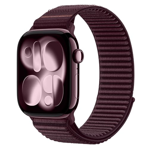Apple Watch�p�X�|�[�c���[�v�o���h 38mm 40mm 41mm 42mm 44mm 45mm 46mm 49mm ���f�B�[�X �����Y �L�k������ �ʋC�� �\�t�g Nlyon �ґg�X�g���b�v iWatch Series 11 10 9 8 7 6