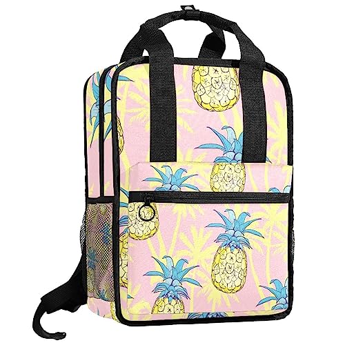 Sac à dos enfants ananas coloré pour l'école et les vacances