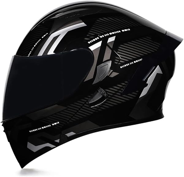 Casco Moto Modulare Integrato apribile Parasole caschi Doppia Visiera per uomo donna Scooter Adulto DOT ECER22-05 - 1