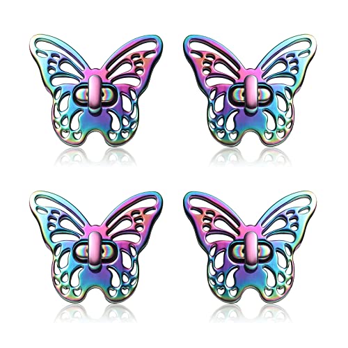 Cierre giratorio de mariposa para reparar y crear bolsos diy 2