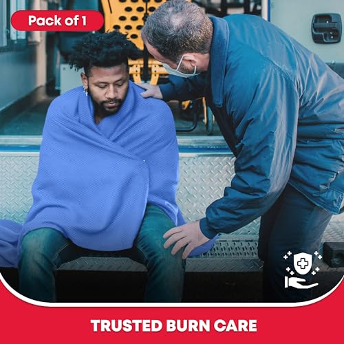 Image of Ever Ready First Aid Sterile Burn Sheet Blanket - 60 inchx 90 inch