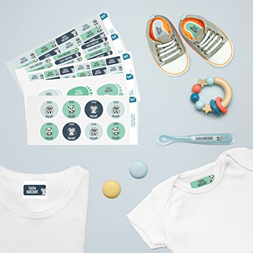 Pack 167 étiquettes personnalisées Crèche Animaux par Ludilabel Cover