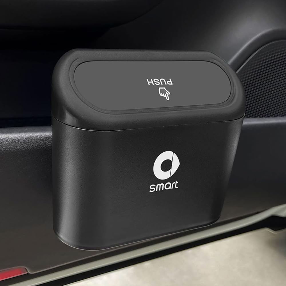 Poubelle voiture anti fuite pour résoudre le désordre des Smart
