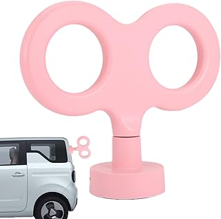 Wind Up Cars, Car Wind Up Key, Car Electric Rotary Clockwork Key, Funny Wind Up Key Car Ornaments for Car Roof Car Hood