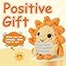 Beeboy Emotional Support Crochet Sunshine - Positive Support Plush Gift Ideas for Women, Crochet Ornament Stuff Advent Calendar, Positive Affirmations Amigurumi Dolls