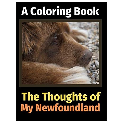 The Thoughts of My Newfoundland: A Coloring Book