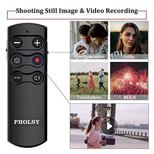 Image of for Sony Camera Wireless Remote Control Shutters Replace Sony RMT-P1BT | For Sony ILCE a1, ZV-E10, a6100, a6400, a6600, a6700, a7C,a7 III, a7R III, a7M4, a7RM4, a7SM3, a9M2, RX0M2, RX100M7, ZV-1