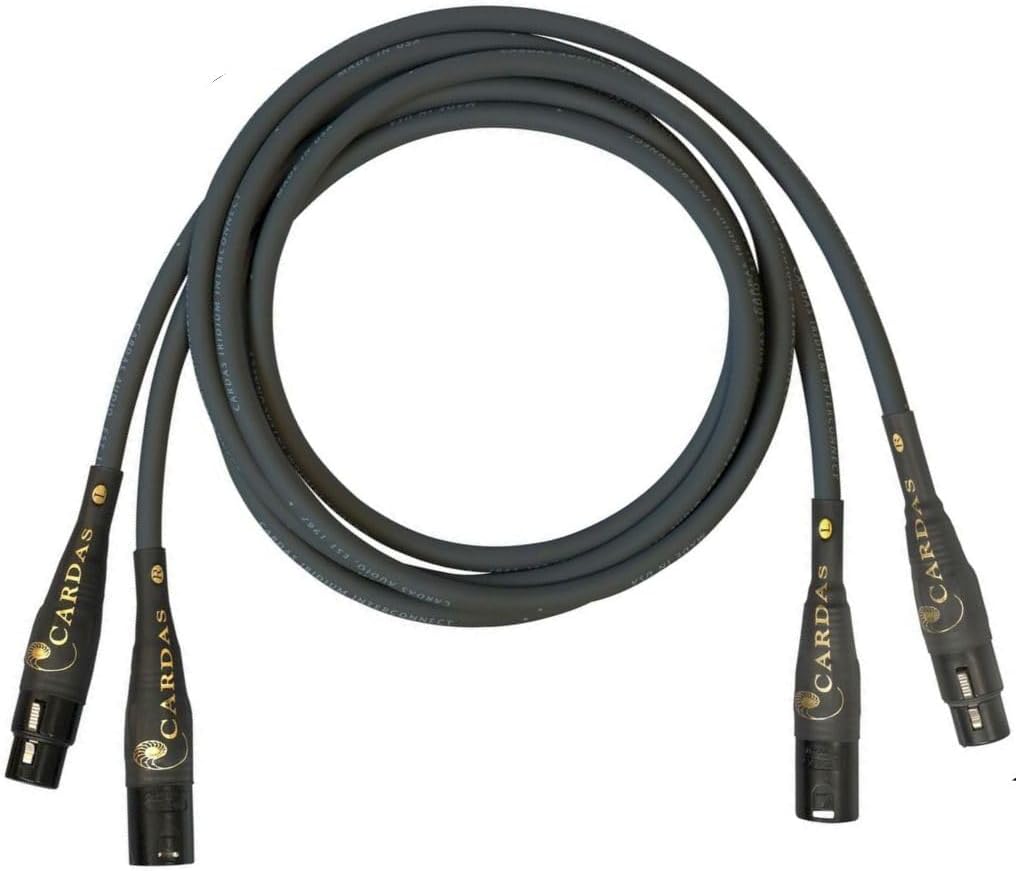 - CARDAS Audio Iridium INTERCONNECT Cables - Pair - 1.0M - XLR