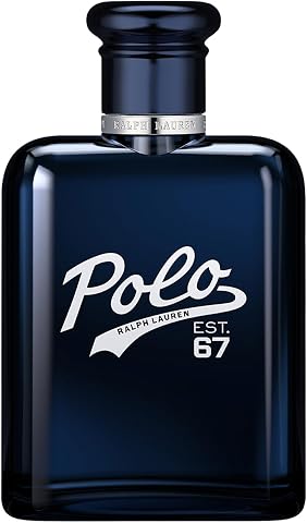 Frasco verde do Ralph Lauren Polo 67 Eau de Toilette masculino com logo RL