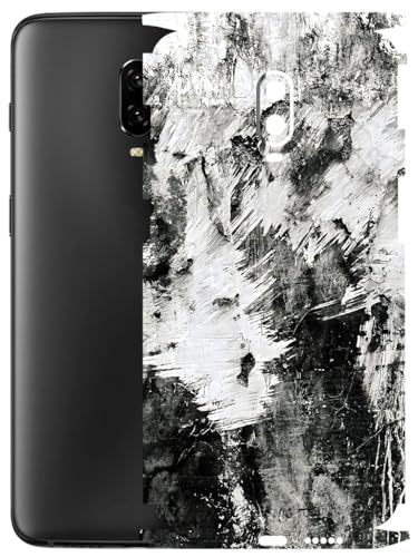 Image of AtOdds - Full Body Back Screen Guard Protector Film - Lamination Wrap Skin Sticker Compatible with ONEPLUS 6T | Scratchproof Matte Finish (Messed)