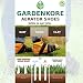 GARDENKORE Lawn Aerator Shoes -Heavy Duty Spiked Sandals w/ 8 Double Layer...