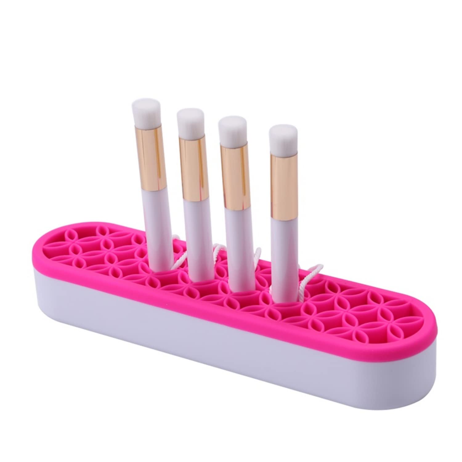 Set Di 4 Pennelli Mini Per Miscelazione Inchiostro - Con Manico In Plastica E Setole In Nylon, Per Scrapbooking E Carte - 2