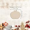 Creaides 30pcs Mini Apple Wood DIY Crafts Cutouts Wooden Apple Shaped Hanging Ornaments with Hole Hemp Rope Wood Tags for Wedding Birthday Christmas Party Decorations #1