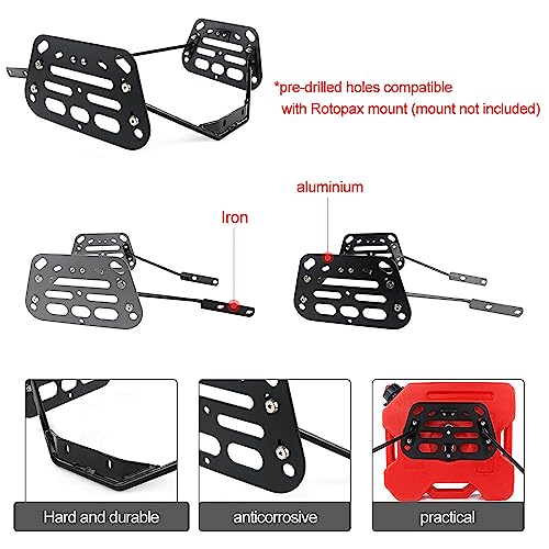 Xitomer soporte para alforjas de motocicleta, compatible con CB500X 2013-2024 miniatura 3
