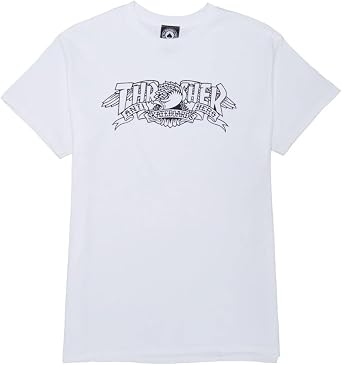 Thrasher Skateboard Magazine S/S T-Shirt Mag Banner Skate Shirt