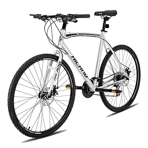 Hiland Rennrad 700c Trekkingrad Herren 28 Zoll Aluminiumrahmen mit Shimano...