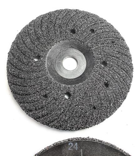 Muelas de plástico SiC para granito mármol hormigón discos desbaste 7 pulgadas grano 24