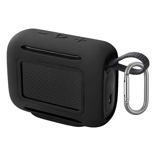 KOOLRIVER�EFor JBL GO5�p�V���R���P�[�X �J�o�[ �ϏՌ� �V���R���J�o�[ �J���r�i�t�� �V���v�� ������� �\�t�g�J�o�[/�P�[�X �ی�J�o�[ �|�[�^�u��Bluetooth(�u���b�N)
