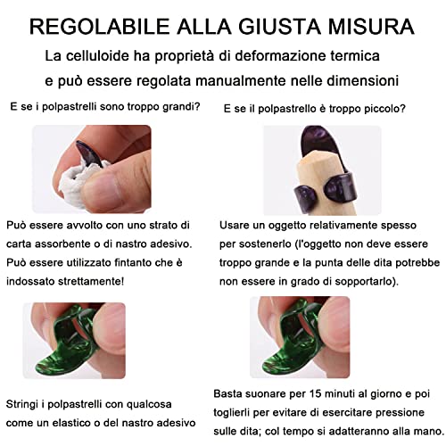 Lot de 15 kits d’accessoires pour médiators, choix pour doigt, médiators pour guitare acoustique fingerstyle, basse… - Les Beatles, Paul McCartney, John Lennon, RIngo Starr, George Harrison Lot de 15 kits d'accessoires pour médiators, choix pour doigt, médiators pour guitare acoustique fingerstyle, basse… – Image 5