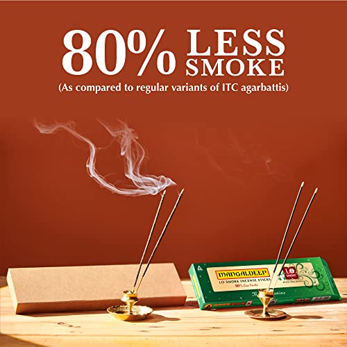 Image of Mangaldeep Lo Smoke Incense Sticks - Majestic Jasmine 200 sticks