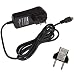 HQRP AC Adapter Charger for LeapFrog LeapPad3, LeapPad Platinum Kids Learning Tablet Leap-Frog Leap-Pad-3 Power Supply Cord AC Adaptor + Euro Plug Adapter