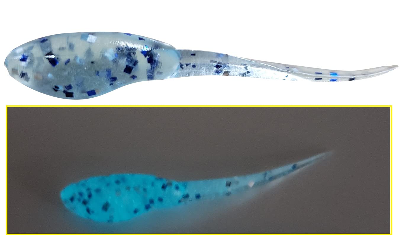 Small Fry 40 Pack (1.75 Inch) Crappie, Panfish, Bass and More