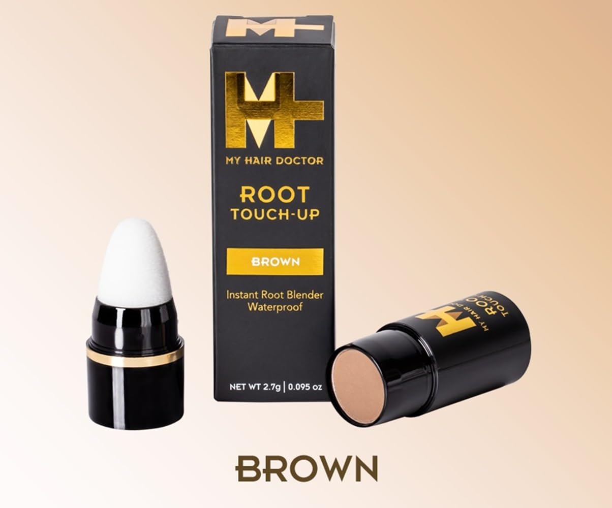 MHD Root Touch Up, Brown, 2.7 g (Pack of 1) - Image 4