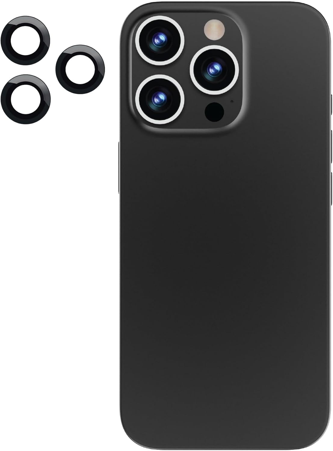 Axessorize AXS ARMORGlass Pro Camera Lens Protector Compatible with Apple iPhone 16-15-14 Pro/16-15-14 Pro Max - Clear