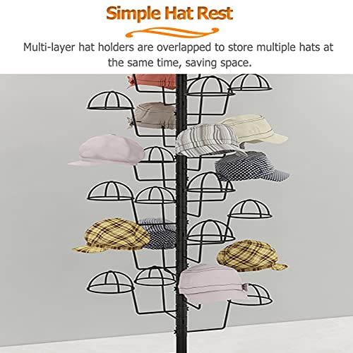 Étagère pour chapeaux en métal réglable pour optimiser votre dressing - 6
