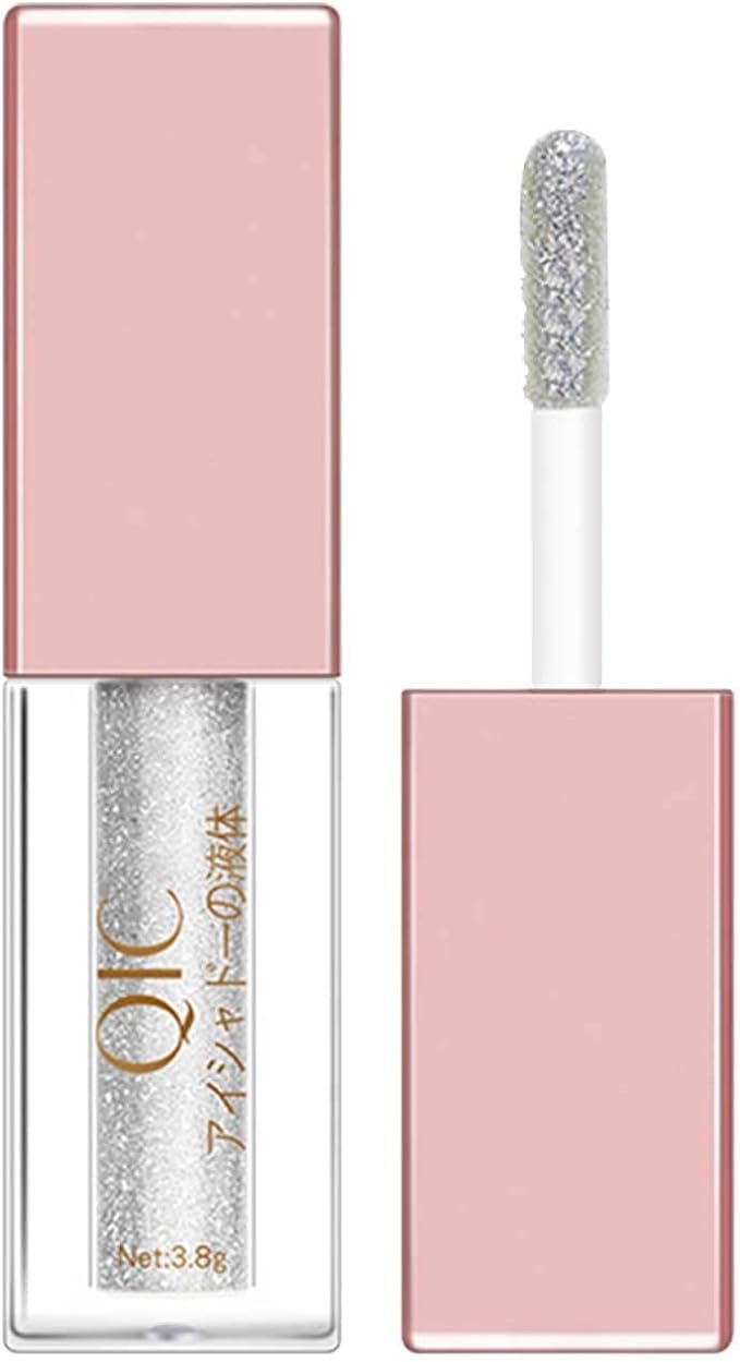 Amazon アイシャドウ リキッド ラメ リキッドアイシャドウ アイシャドー ダイヤモンド 長持ち 真珠 光沢 メタリック 単色グリッター アイシャドウ ギャラクシー ナチュラル リキッド シャドウ パール マット スパークリング 中国コスメ アイライナー 液体アイシャドウ