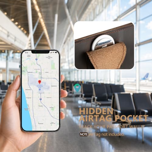 Polare Full Grain Leather Dual Passport Wallet