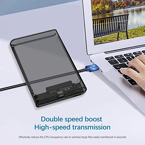 Caja externa para disco duro 2.5 pulgadas Wansurs USB 3.1 miniatura 5
