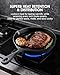 NeoForge Cast Iron Skillets, 8 Inch Frying Pan with Teardrop Handle, Oven Safe, Durable Camping Cookware for Stove & Grill Use, Indoor/Outdoor