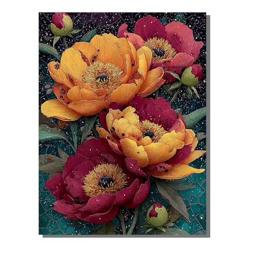 �������G ���ۓI�� �����h��G (�t���[���t��) ��l�̎q���̂��߂̃M�t�g �Ńy�C���g ���S�Ҍ��� �L�b�g�Ńy�C���g �f�W�^�����G �� 30x40cm 3�u���V��36�A�N�����G�̋�����Ă��܂� DIY Paint by Numbers ���r���O���[�� ��