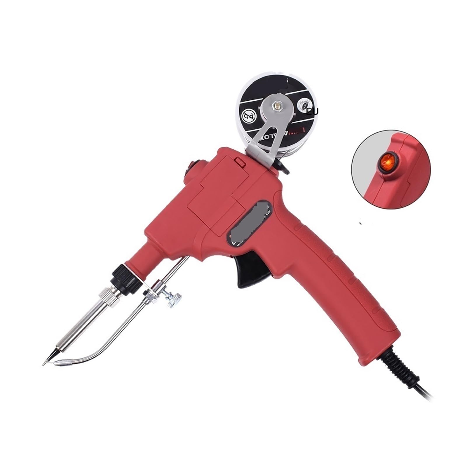 Soldador de 60 W, pistola de estaño de envío de soldadura automática, bomba de desoldar for reparación de placa de circuito, herramienta de soldadura DIY (Color : N-108, Size : PLUG_150W 1.5KN)