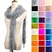 iHUFeather 2 Yard 22g Marabou Feather Boa, 25 Colors, Fluffy Natural Turkey Feather Boas for DIY Crafts, Wedding, Party Dancing Dress Up, Women Costume, Christmas Decoration, Grey