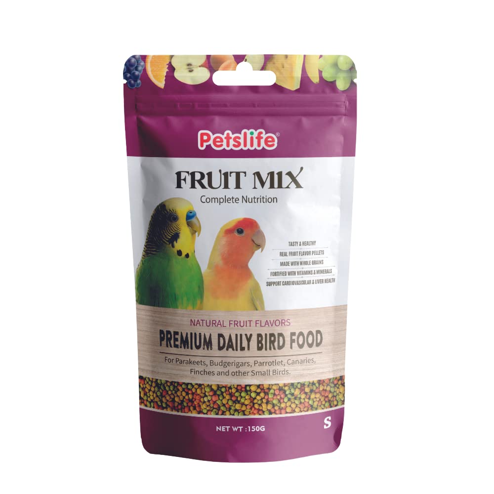 Petslife Fruitmix Small Bird Food, 150gm (B0B8VYGZSL) Amazon Price History, Amazon Price Tracker
