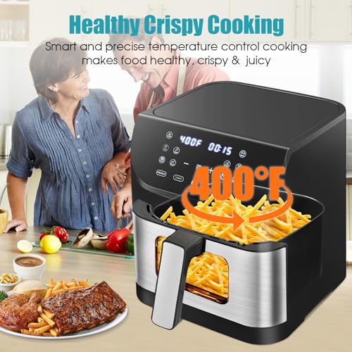 Large Capacity Air Fryer Toaster Oven