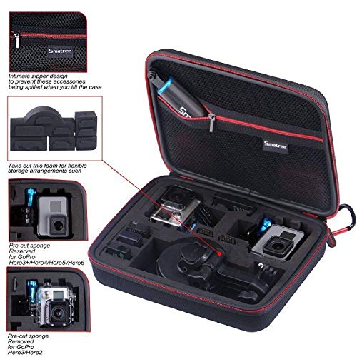 Smatree Carrying Case Compatible For Gopro Hero 11/10/9/8/7/6/5/4/3+/3/ Gopro Hero 2018(Cameras And Accessories Not Included) #TOP1