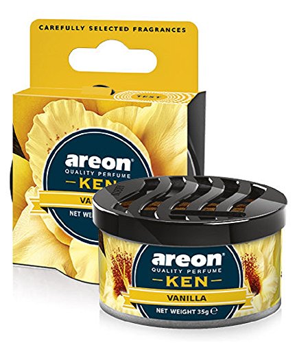 Image of AREON Ken Vanilla Car Air Freshener Gel, 35 Gm