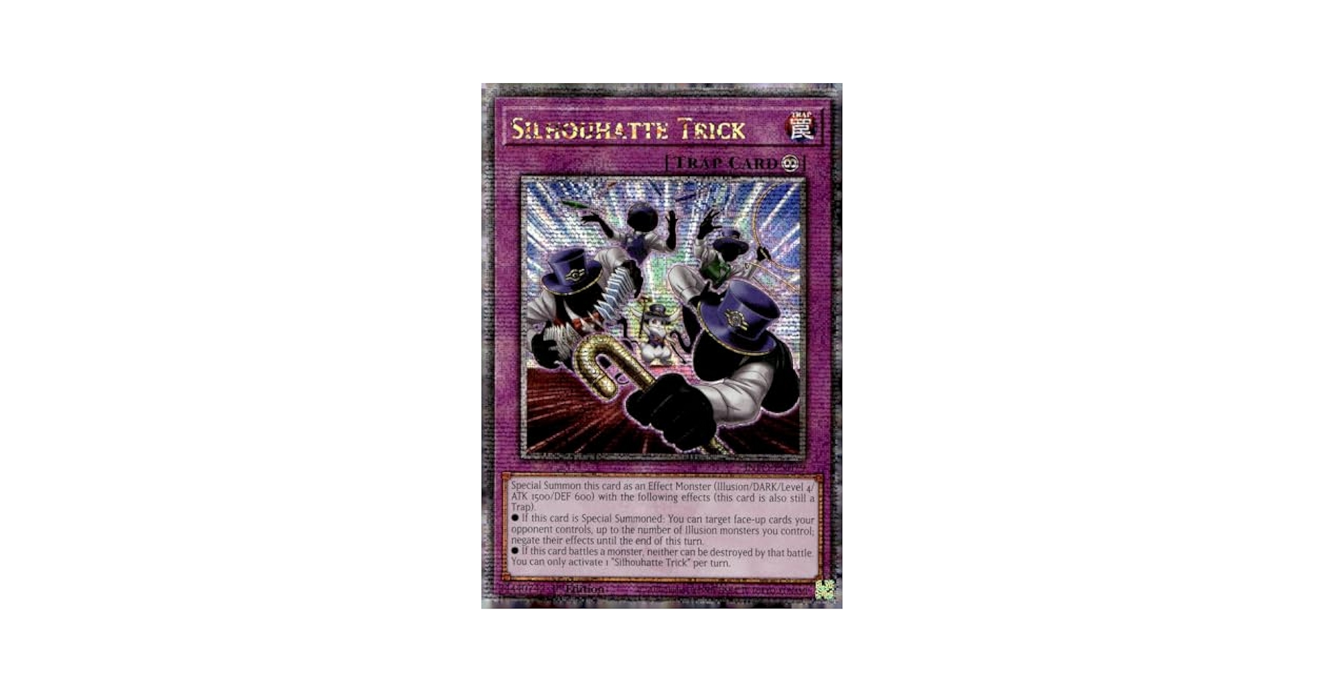 遊戯王 INFO-EN079 影帽子 Silhouhatte (英語版 1st Edition