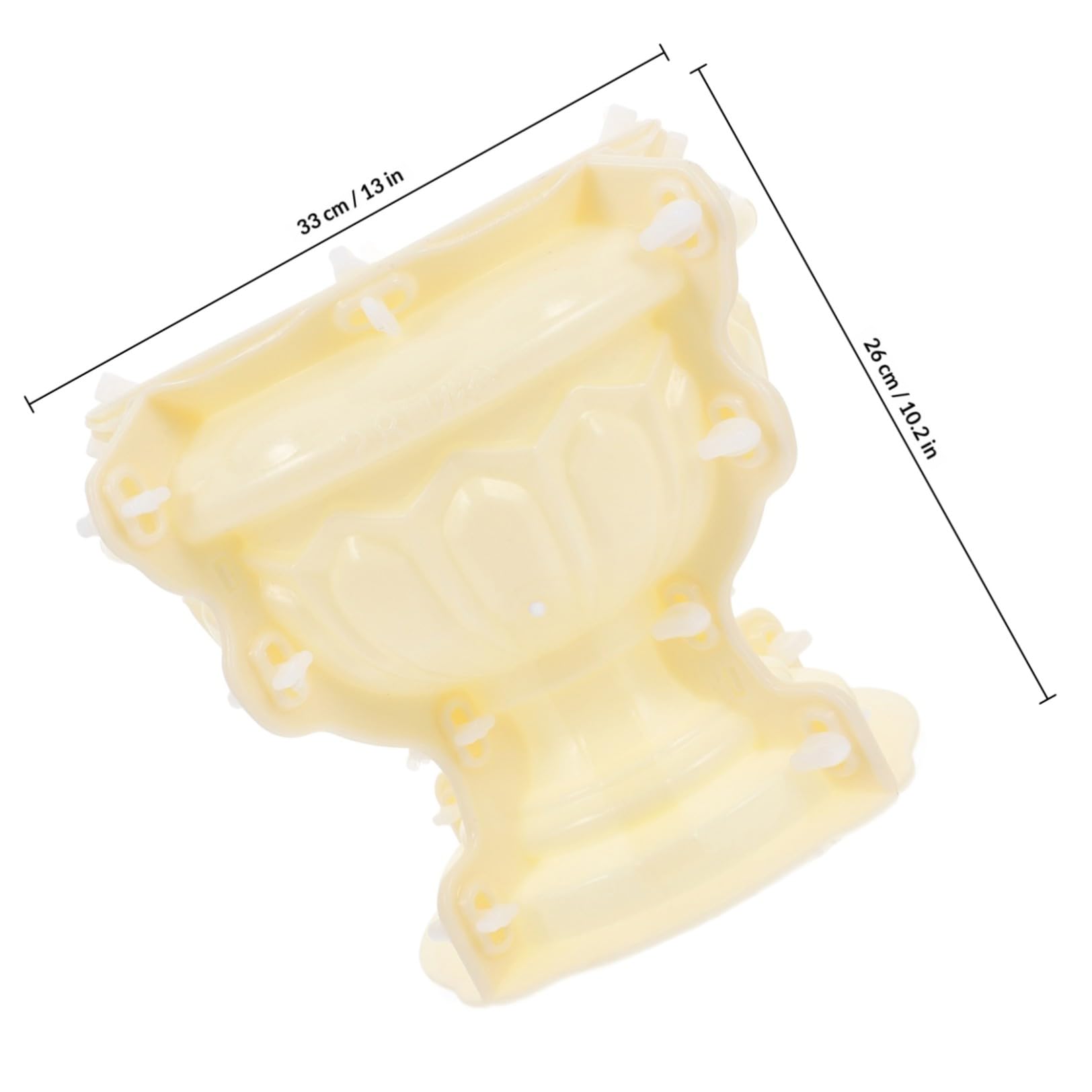 Tofficu Stampi Cemento per Fioriera in Stile Europeo, Stampo per Vaso Bonsai in Plastico, Flessibile, Riutilizzabile, per Fai da Te e Artigianato