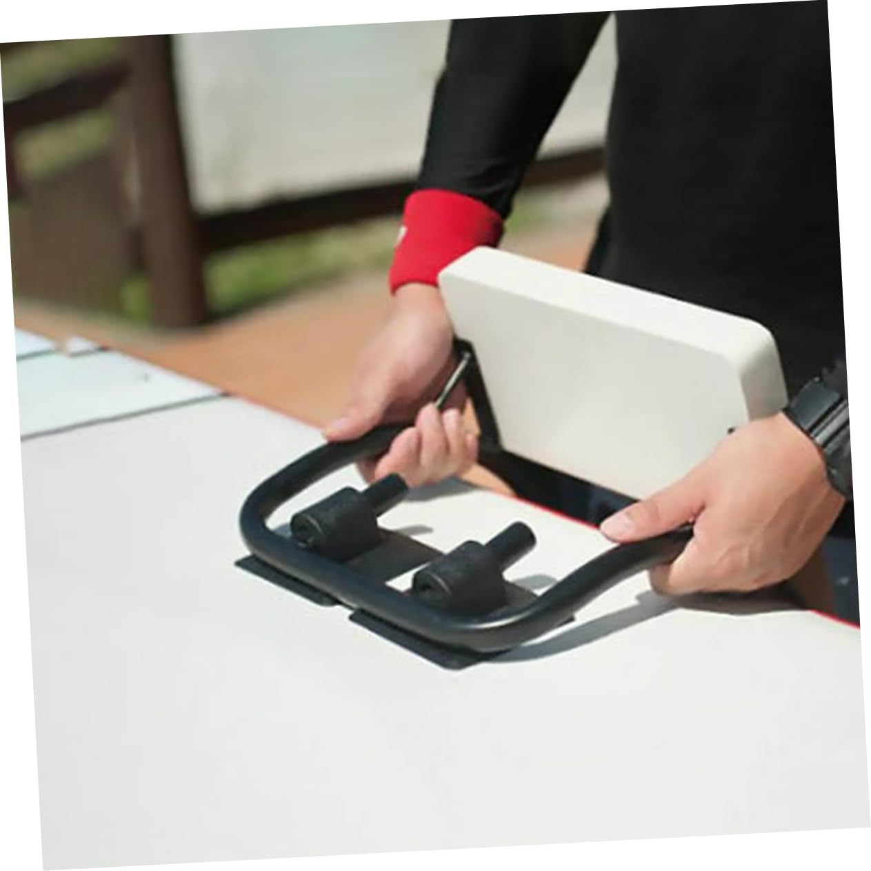 NULYLU 5pcs Motor Mount Clip for Inflatable Boats Motor Fixed Bracket for Kayaks Canoes and Fishing Boats Sturdy Engine Holder for Outdoor Water Sports