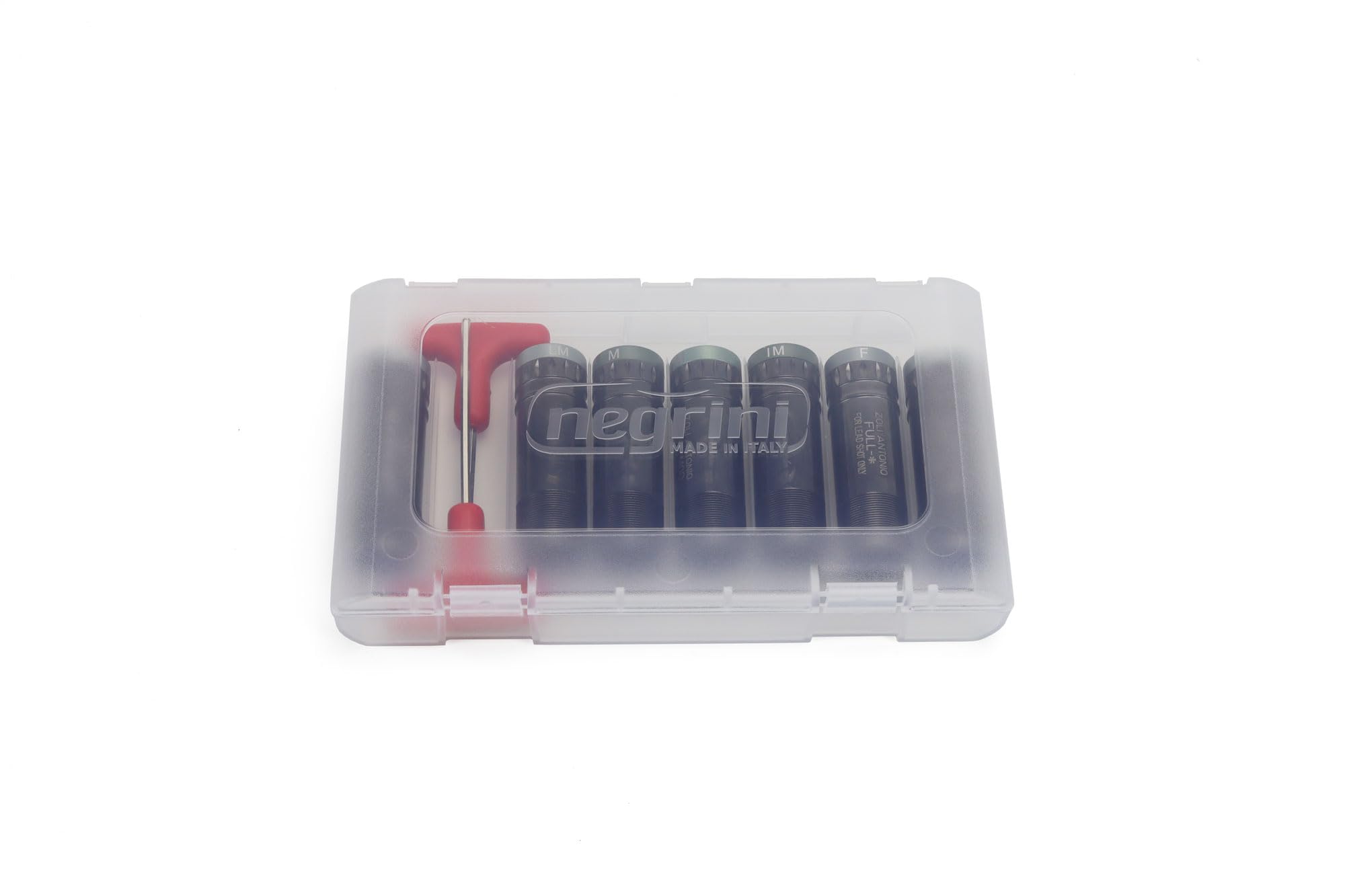 NegriniExtended Shotgun Choke Tube Case (8 Chokes) - Fits Various Choke Tube Sizes up to 3-7/8 Inches - Choke Tube Organization and Secure Storage