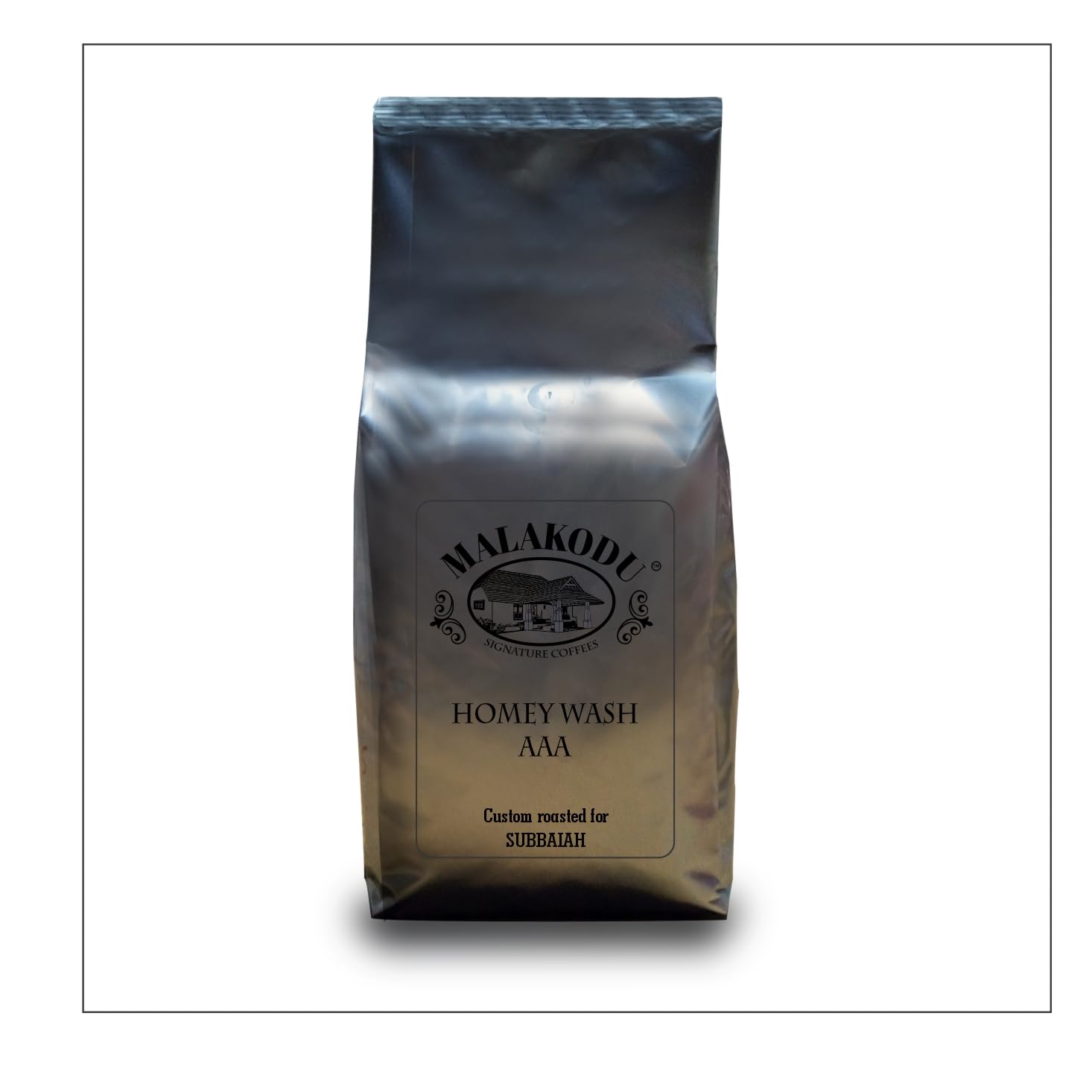 Malakodu estate - 450 gms Custom roasted coffee beans - Honey Wash Arabica AAA