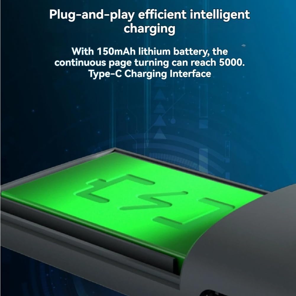 BT Page Turner per Lettore di Ebook Smartphone Bluetooth per Scorrere Video per Android/iOS Lazy Artifact