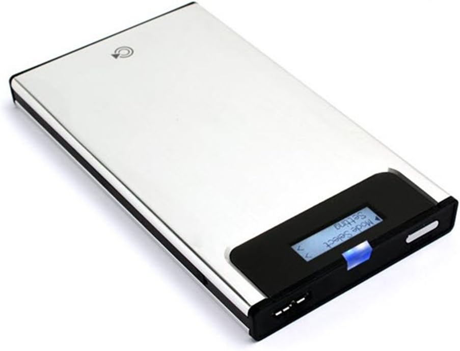 iodd 2531 Silver USB 3.0 External Hard Drive Enclosure [Virtual DVD Blu-ray ROM/VHD/Booting/SSD/HDD/2.5] Made in Korea