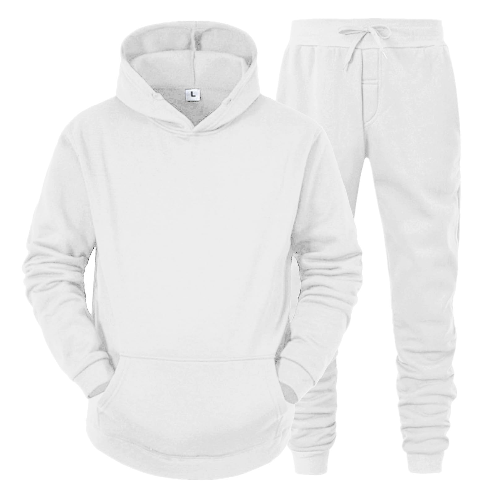 Conjunto de dos piezas con capucha y pantalones para hombre